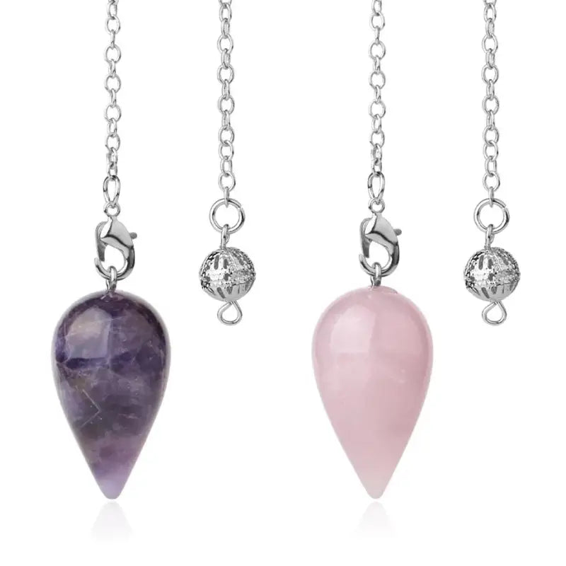 Water Drop Natural Stone Pendulum