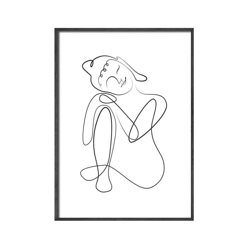 White Pure Buddha Poster