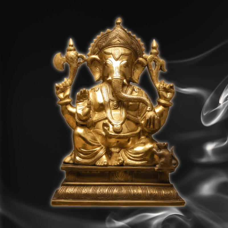 Brass Ganesha Statue
