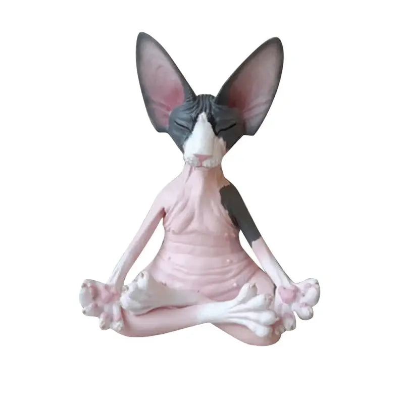 Sphinx Cat Meditation Statue