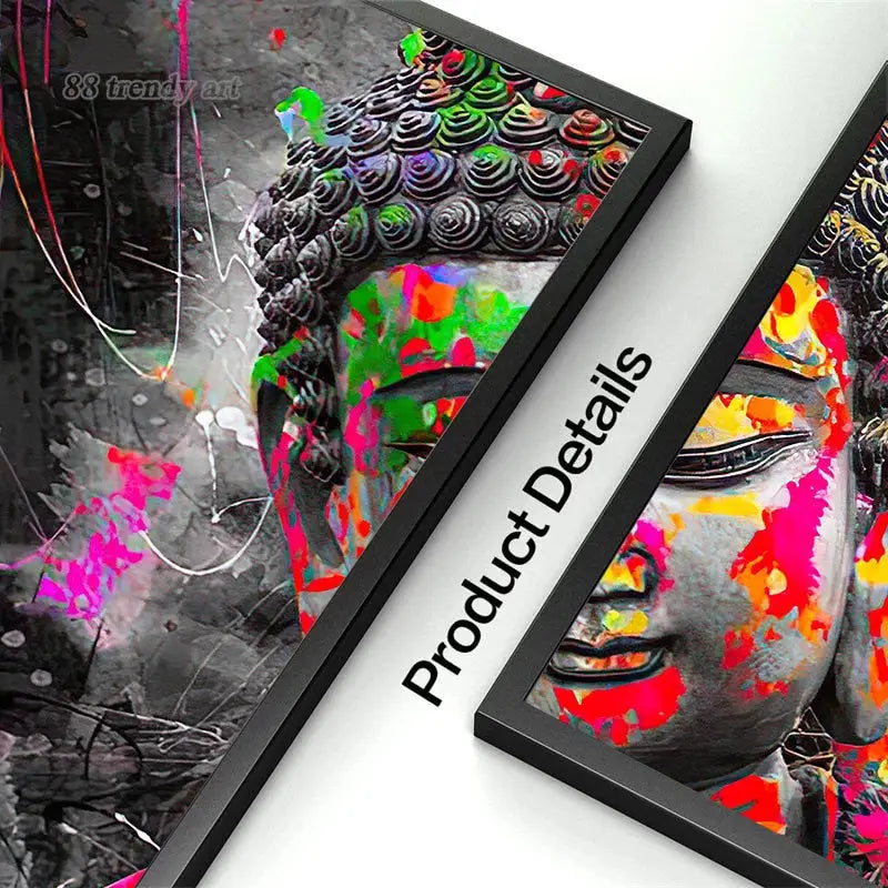 Pop Art Buddha painting