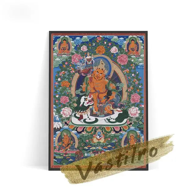Canvas painting Thangka