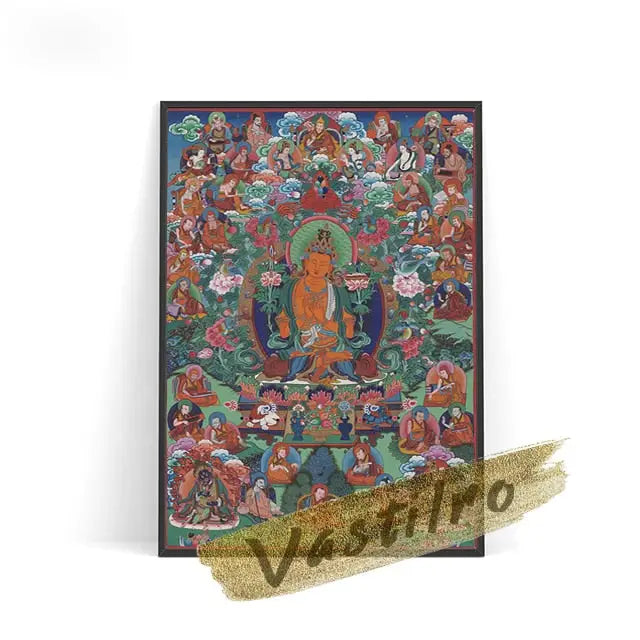 Canvas painting Thangka