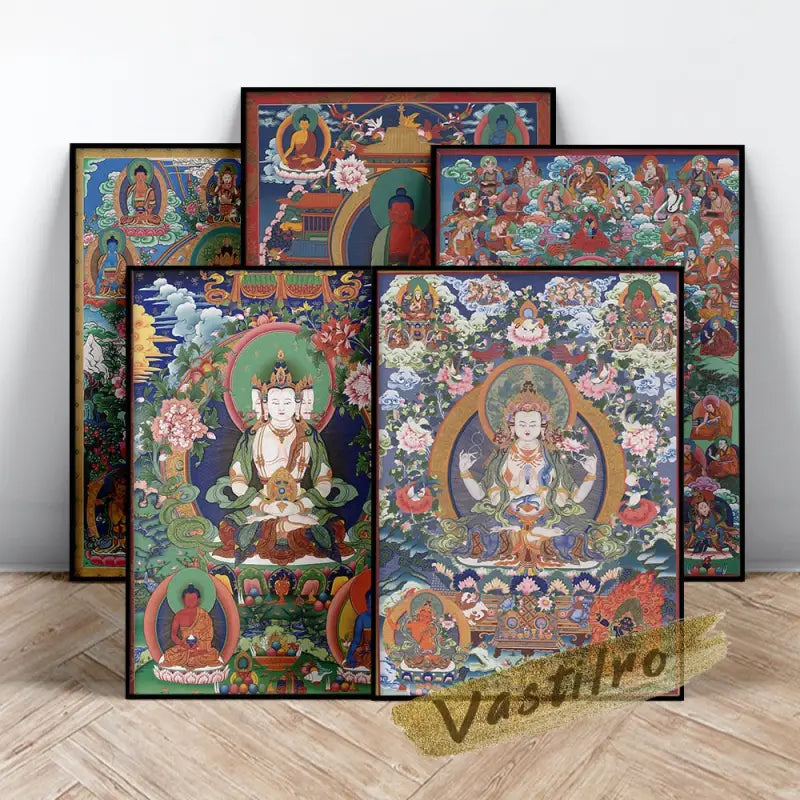 Canvas painting Thangka