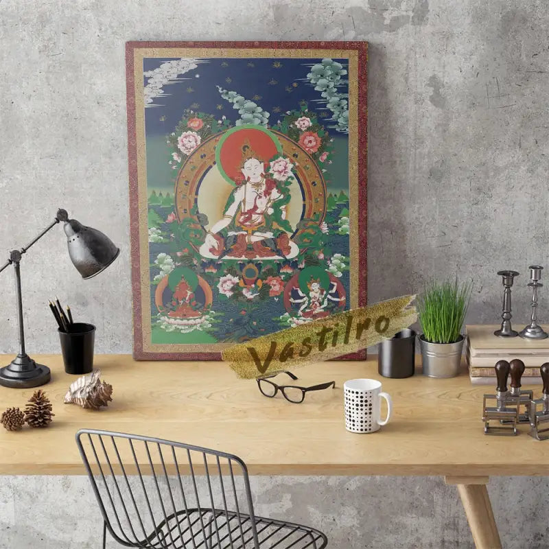 Canvas painting Thangka