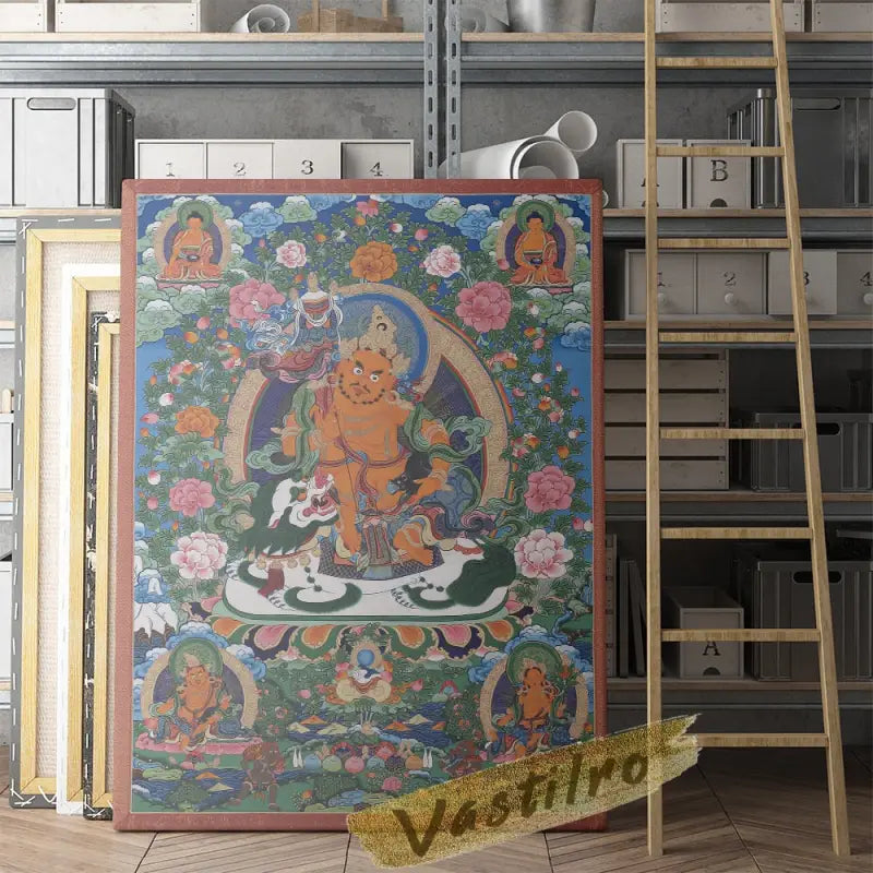 Canvas painting Thangka