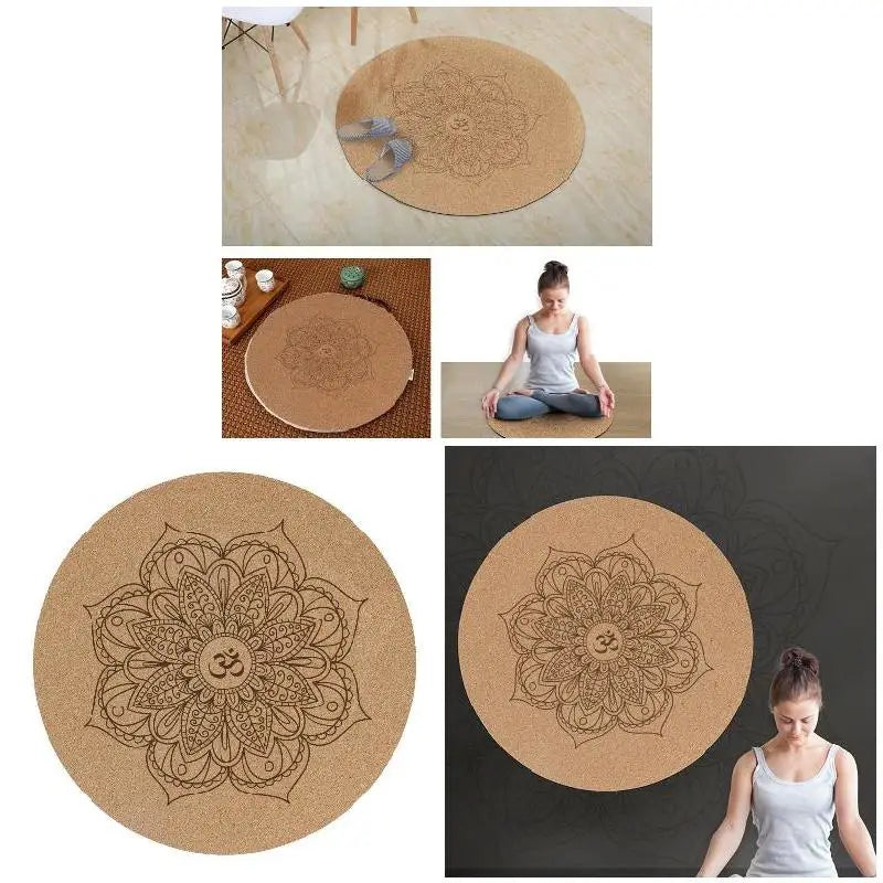 Meditation mat Cork