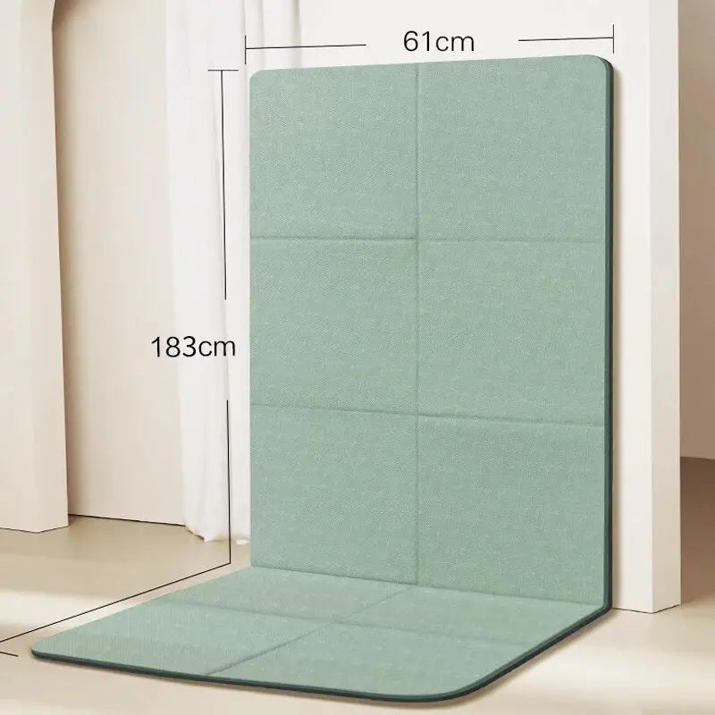 Foldable yoga meditation mat