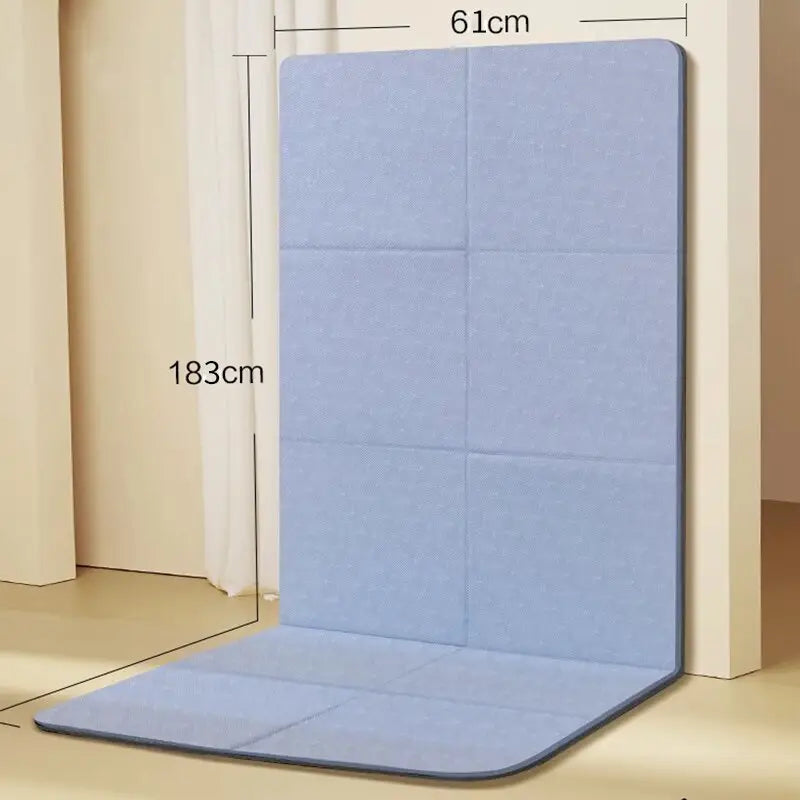 Foldable yoga meditation mat
