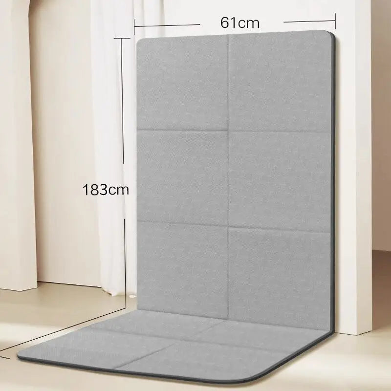 Foldable yoga meditation mat