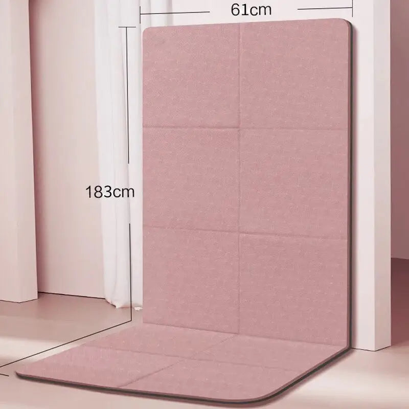 Foldable yoga meditation mat