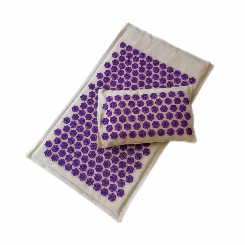 Yoga acupressure mat Lotus flower