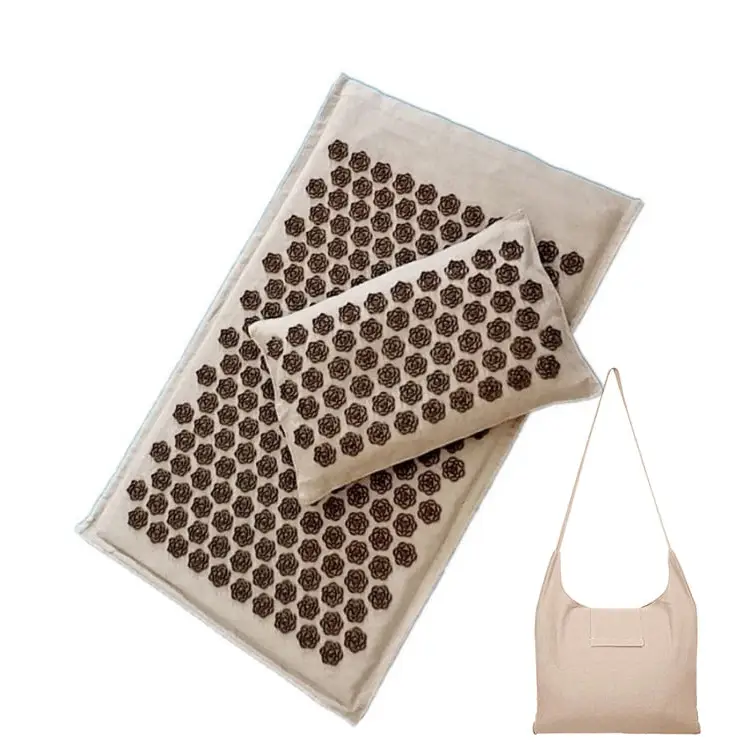 Yoga acupressure mat Lotus flower