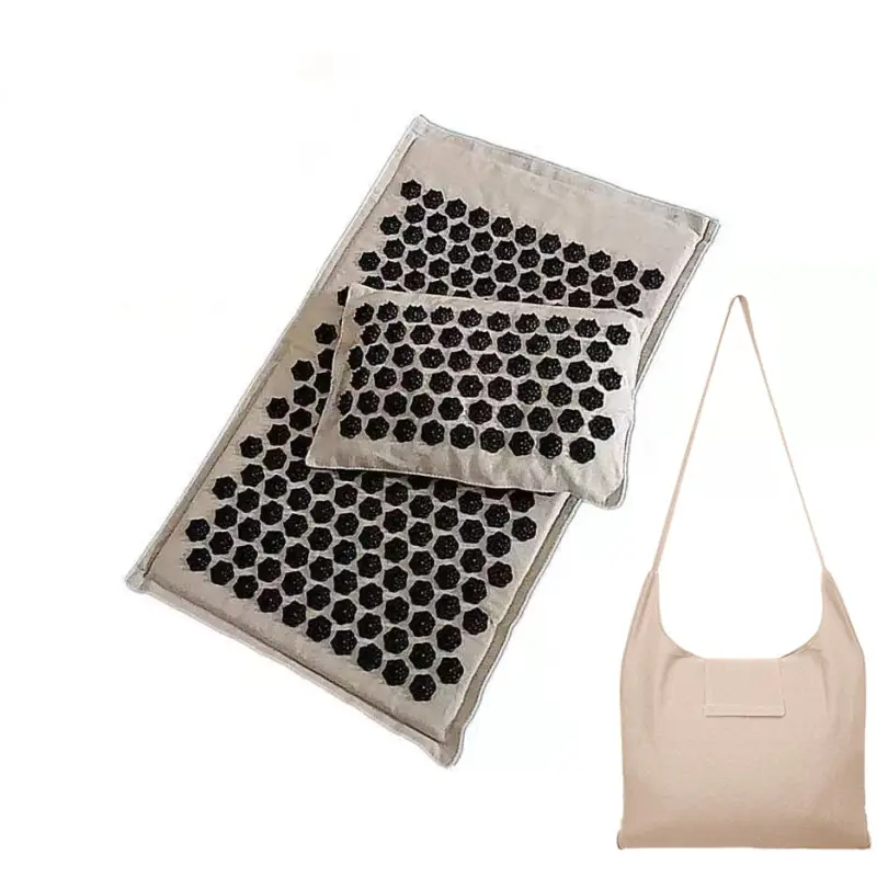 Yoga acupressure mat Lotus flower