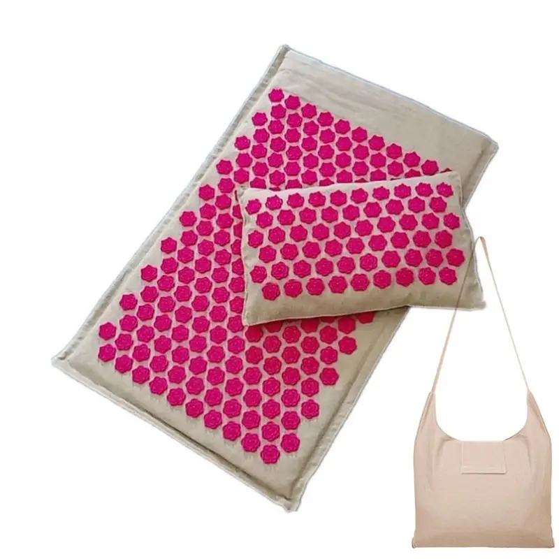 Yoga acupressure mat Lotus flower