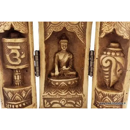 Portable Buddhist altar 12cm