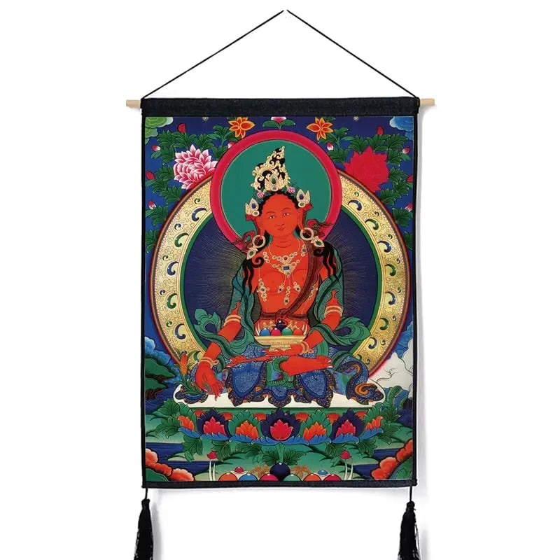 Buddhist Thangka tapestry
