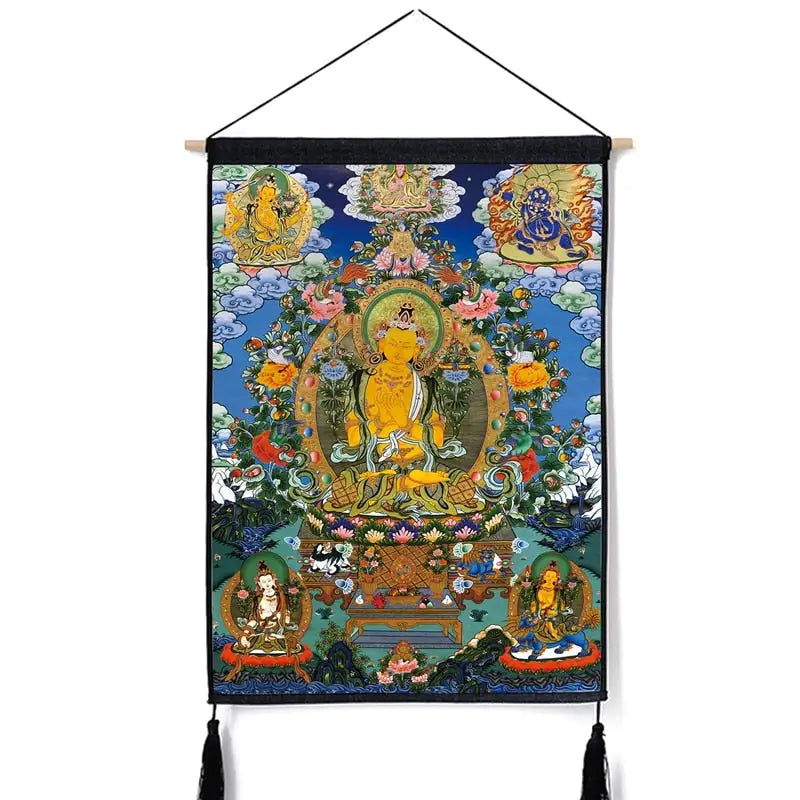 Buddhist Thangka tapestry